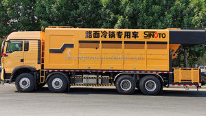 SINOTO Mikro-Oberflächenbearbeitungsmaschine Asphalt-Schlämme-Dichtungsbeschichtungsgerät zum Verkauf 11 <span class=keywords><strong>m</strong></span>³ - Product Image 3