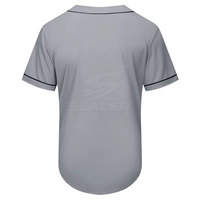 Maillot de baseball professionnel pour homme, dernière collection, coupe durable, tissu doux et respirant 100% polyester, col en V personnalisable