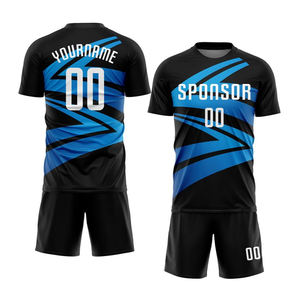 Uniforme de Fútbol con Impresión Digital, Último Diseño Unisex, Nueva Llegada, Transpirable, Manga Corta, Uniforme de Fútbol para Equipo - Product Image 1