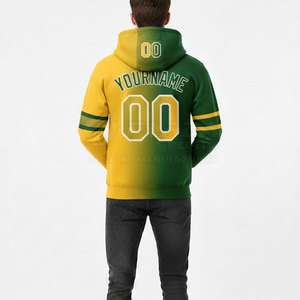 Sweat à capuche de rugby au design optimal, coupe athlétique, matière légère, équipement d'entraînement d'équipe, parfait pour les entraînements quotidiens - Product Image 2