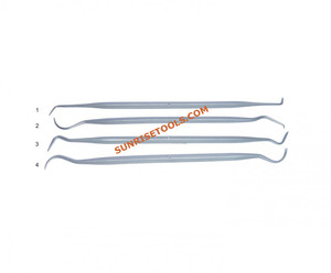 Stainless Steel Jewelry Tweezers Set of 4 <b>Pick</b>-<b>Up</b> <b>Tools</b> for DIY Jewelry Setting and Mould Making - Product Image 2