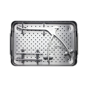 Kit d'instruments orthopédiques pour plaques thoraciques PISSCO, 9 pièces, qualité hospitalière, pour la fixation des traumatismes et des fractures thoraciques - Product Image 2