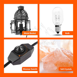 Lampe de sel de l'Himalaya naturelle, lampe de sel de l'Himalaya chaude, lampe de sel de l'Himalaya douce pour la maison - Product Image 3