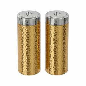 Ensemble d'accessoires de cuisine élégants en acier inoxydable de qualité supérieure, salières et poivrières, distributeurs d'assaisonnements de table, prix d'usine - Product Image 6