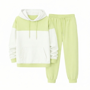 Conjunto de Sudadera con Capucha y Pantalones Deportivos Personalizados para Hombre y Mujer, con Cierre de Cremallera, Estilo Informal - Product Image 6