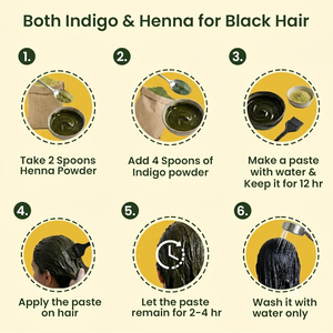 Premium Quality Chemical-free Indigo Leaf Powder 100% Pure & Natural Indigofera Tinctoria Powder Herbal Hair Color & Hair Care - Product Image 3