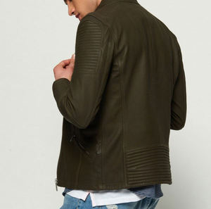 2026 Trending Men <b>Genuine</b> <b>Leather</b> <b>Jacket</b> Premium <b>Leather</b> <b>Jacket</b> Manufacturer Supplier - Product Image 5