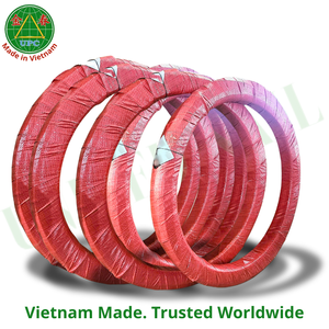 ลวดเหล็กกล้าคาร์บอนต่ำ BWG 9 เกจ สำหรับมัด  ห่อด้วยฟิล์ม PE และ PP จากโรงงานในเวียดนาม |   ลวดทองแดง - Product Image 5