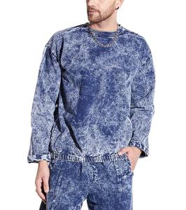 Women's Casual Comforter Zip-up <b>Crop</b> <b>Top</b> Tracksuit Acid Wash Jacket Hoodies Solid Two Piece Set for Winter <b>Rhinestone</b> Technics - Product Image 3