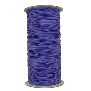 Cordon élastique tressé n°10 violet clair 1,2 mm 288 yards 100 % nylon haute ténacité écologique pour textile de maison - Product Image 1