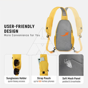Sacs bandoulière fabriqués en matériaux durables, sacs bandoulière écologiques, sacs bandoulière imperméables - Product Image 3