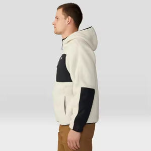 Meilleur Hoodie Tendance pour Homme en Polyester/Coton Uni Respirant, Style Urbain, Vêtement de Sport avec Logo Imprimé, Manches Longues en Sherpa - Product Image 2