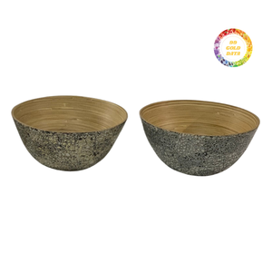 Tazón Enrollable de Bambú Ecológico con Cuchara, Opciones Personalizadas, Diseño Vintage para Acampar y Guardar Artículos Pequeños - Product Image 5