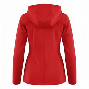 Blouse médicale à capuche zippée pour femme, uniforme médical premium, veste de travail pour hôpital, vêtement de travail pour médecin, avec poches - Product Image 6