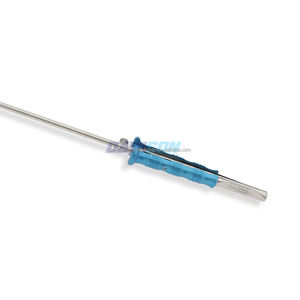 Poussoir manuel pour nœuds thoracoscopiques - Acier inoxydable, tige de 5 mm, longueur de travail de 23,5 cm, poignée à pression de 14'' - Product Image 4