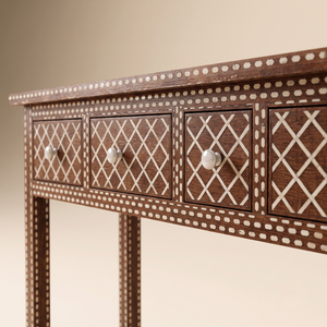 Mesa Consola Moderna en Oferta con Elegantes Diseños Florales para un Vestíbulo y un Interior de Lujo - Product Image 5