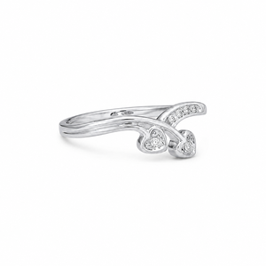 Anillo de Compromiso con Diamante Moissanite de Corte Redondo, Plata 925, Engaste Pavé, Joyería Romántica para el Día de San Valentín - Product Image 4