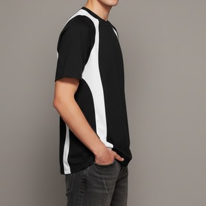T-shirt pour homme, imprimé sur mesure, coton, col rond, tee-shirt tendance, respirant, doux, confortable, vêtements décontractés, fabrication OEM ODM - Product Image 6