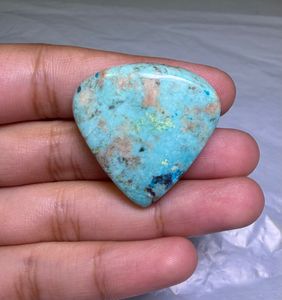 Pierres précieuses naturelles de lepidolite de haute qualité en forme de poire, 39 carats, pour la fabrication de pendentifs et de bijoux, vente en gros - Product Image 3