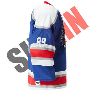 Uniforme de Hockey sobre Hielo Personalizado para Equipos Profesionales Sibrin |   Nombres y Números de Equipos Impresos Totalmente Personalizados |   Ropa de Hockey de EE. UU. - Product Image 6