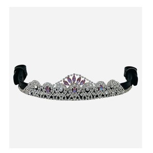 Bridelet en cuir de luxe avec incrustation de cristaux étincelants |   Bridon élégant pour chevaux à usage équestre - Product Image 1