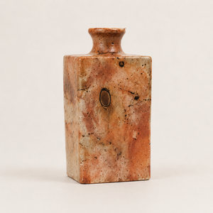 Vase à fleurs rectangulaire en céramique artisanale, finition mate mouchetée, style moderne et minimaliste, pour table, anniversaire, mariage, petit modèle - Product Image 4