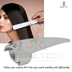 Premium Quality Durable Hair Parting Tool, Dreadlocks <b>Braids</b> Finger Parting Tool <b>Braids</b> Parting Ring Selection For Wig Extension - Product Image 5