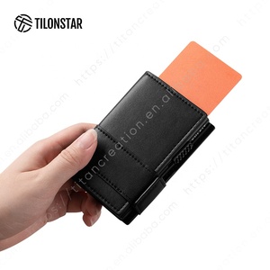 TILONSTAR TVC332 Cartera de Aluminio Multifuncional con Bolsillo para Monedas, Sublimable, con Clip para Billetes, Tarjetero de Cuero Plegable - Product Image 3