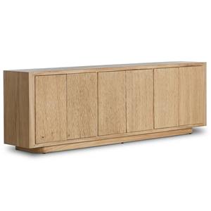 Premium Solid Wood Four Door <b>Cabinet</b> with Functional Storage Design for Bedroom <b>Kitchen</b> Living Room and Dining Room Use - Product Image 3
