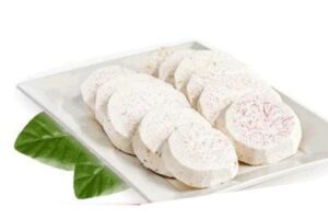 PREMIUM ORGANIC IQF WHITE YAM-HIGH GRADE PEELLED SMOOTH TEXTURE UNIFORM SIZE MILD SWEETNESS RICH in <b>STARCH</b> - Product Image 6