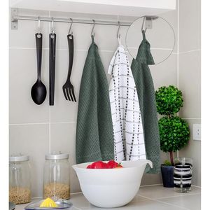 Set di 12 Asciugamani da Cucina Super Morbidi 15 X 25 Pollici, 100% Cotone Filato ad Anelli, Assorbenti per Casa, Cucina, Tè e Bar - Product Image 1