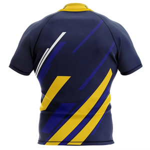 Venta al por mayor de camisetas de rugby personalizadas con sublimación completa y estampado digital, ropa deportiva a un precio razonable. - Product Image 3