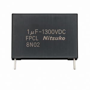 ตัวเก็บประจุแบบฟิล์มโพรพิลีน630VDC 5uF ~ 65uF 800VDC 10uF ~ 20uF 1100VDC 1uF ~ 25uF 1300VDC 1uF ~ 15uF - Product Image 1