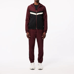 Conjunto Deportivo Unisex de 2 Piezas con Franjas Laterales y Logotipo Personalizado para Hombre, Ropa de Gimnasio, Traje Deportivo de Verano para Hombre - Product Image 4