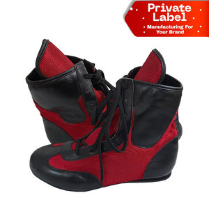 Zapatos de Boxeo de Poliéster de Marca Privada, Cierre con Cordones, Diseño Personalizado Flexible, Botas ODM al por Mayor, Color Personalizado Ligero - Product Image 1