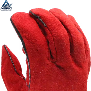 Guantes de Soldadura con Logotipo Personalizado, Guantes de Cuero para Hombre, Precio Económico, Alta Calidad, Protección Laboral, Guantes de Soldadura de Alta Seguridad - Product Image 5