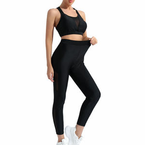 Conjunto de Yoga de 2 Piezas de la Mejor Calidad, Hecho en Pakistán, Nuevo Diseño, Ropa Deportiva para Mujer en Spandex/Nylon, Secado Rápido y Transpirable - Product Image 6