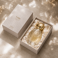 Flacon de parfum vide personnalisé de 30 ml, 50 ml, 100 ml avec boîte, emballage de parfum magnétique de luxe