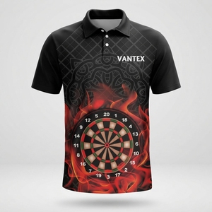 Camiseta de Polo Personalizada para Hombre, Ropa Deportiva para Jugadores de Billar, Camiseta Transpirable Estilo Golf, Uniforme de Equipo con Logotipo Personalizado - Product Image 1