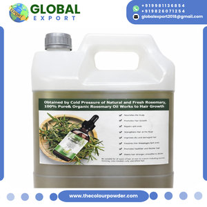 Aceite capilar de romero de venta caliente, aceite esencial para el cabello 100% natural, certificado ISO, envasado a granel, para un cuero cabelludo saludable y crecimiento del cabello - Product Image 2