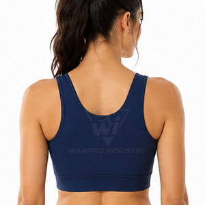 Soutien-gorge de sport pour femmes grandes tailles, rembourré, bretelles réglables, maille respirante, écologique, pour la gym, la course, le yoga et l'entraînement - Product Image 4