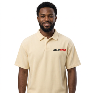 Chemise de golf pour homme en coton bleu marine, anti-plis, personnalisable, avec logo brodé et motif imprimé – Vente en gros - Product Image 3