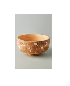 Tazón de madera maciza de gran capacidad para servir ensaladas, pasta, frutas y decorar la mesa de la cena familiar - Product Image 5