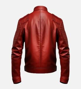 Chaqueta de Cuero Estilo Bomber para Hombre, Diseño Varsity, Casual, para Uso Diario, Pedidos al por Mayor, Mejor Precio y Calidad - Product Image 3