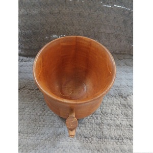 Wooden Mug with Handle <b>Beer</b> Cup Classic Drinkware for Home Hotel Restaurant Party Wholesale Customizable Natural Wood Mug - Product Image 4