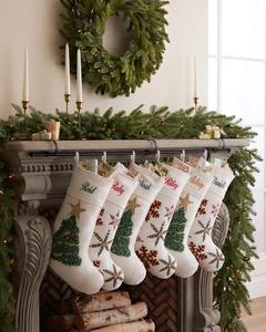 Soporte Metálico para Calcetines Navideños con Ganchos, Soporte Independiente para Colgar Calcetines en la Chimenea, Decoración Navideña para el Hogar - Product Image 6