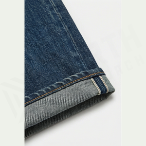 Jean slim extensible en denim pour homme, style streetwear vintage, hiver automne, couleur unie, écologique, respirant, bleu noir, pantalon décontracté - Product Image 4