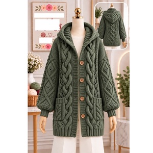 Pulls 100% acrylique ou coton, calibre 12, pour femmes, très tendance, style décontracté, pour la saison hivernale, fournisseur du Bangladesh. - Product Image 4
