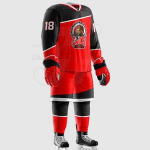 Conjuntos de Ropa Deportiva de Hockey sobre Hielo para Hombre de Primera Calidad, Hechos a Medida, con 100% Poliéster y Logotipo Personalizado en Venta - Product Image 2