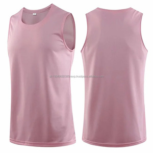 เสื้อกีฬา เสื้อบาสเก็ตบอล เสื้อแขนกุด คุณภาพสูง พิมพ์ลายแบบระเหิด คอสูง โพลีเอสเตอร์ ระบายอากาศ แห้งเร็ว - Product Image 6